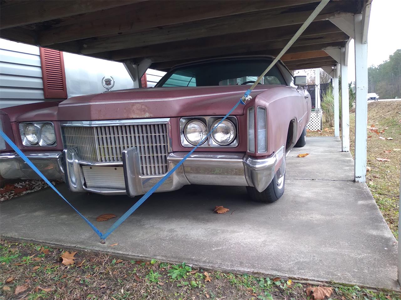 Cadillac-Eldorado-1971-Burgundy-White-11