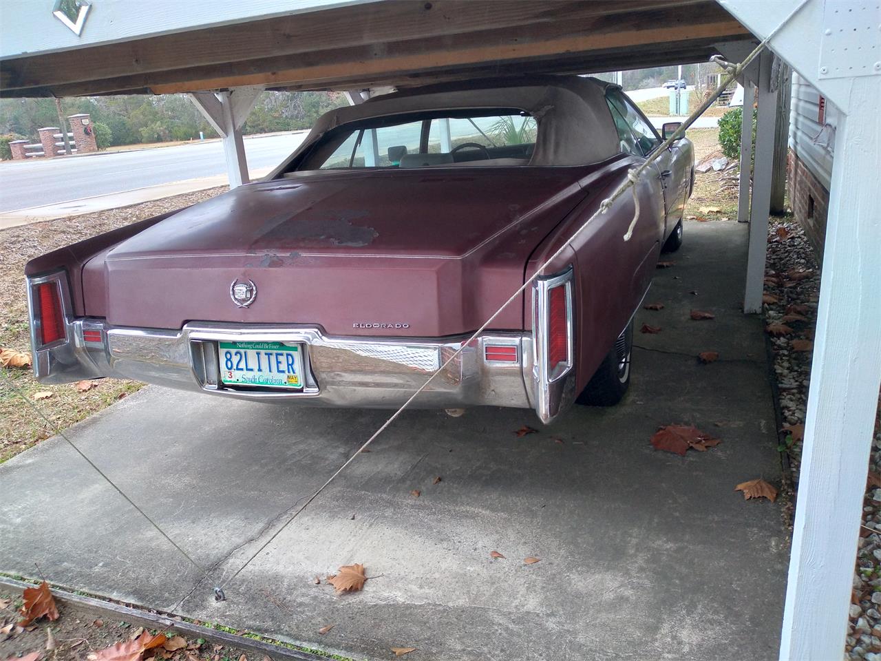 Cadillac-Eldorado-1971-Burgundy-White-15