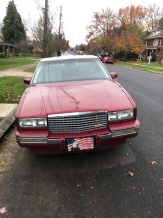 Cadillac-Eldorado-1989-Red-White