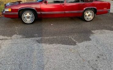 Cadillac-Sedan-deville-1992-Red-Red