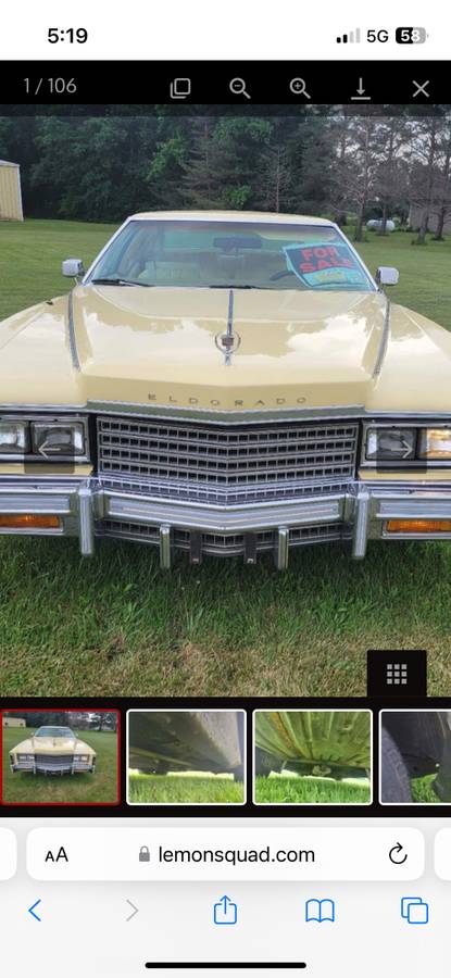 Cadillac-eldorado-1978-yellow-1