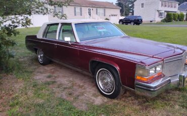 Cadillac-fleetwood-brougham-1987-red-1