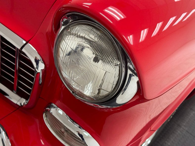 Chevrolet-150-1955-Brilliant-Red-Gray-19