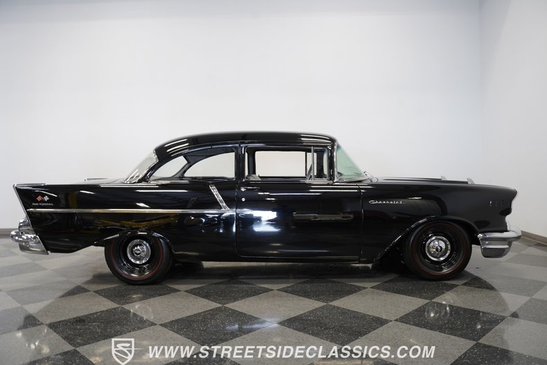 Chevrolet-150-1957-Black-Black-41