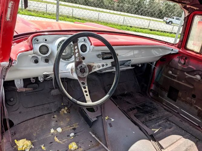 Chevrolet-150-1957-Red-Red-vinyl-11