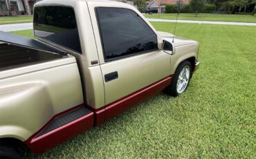 Chevrolet-1500-1992-Gold-over-burgundy-Dark-Red-2