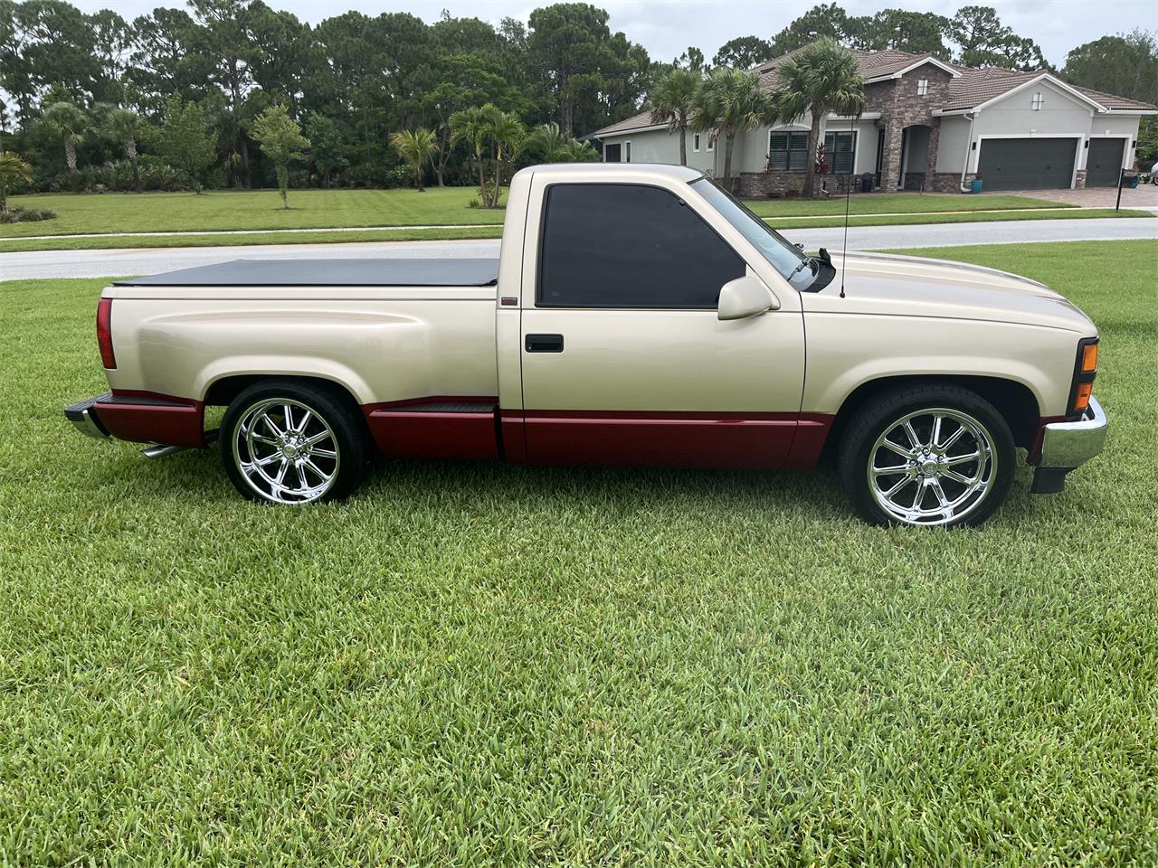 Chevrolet-1500-1992-Gold-over-burgundy-Dark-Red-7