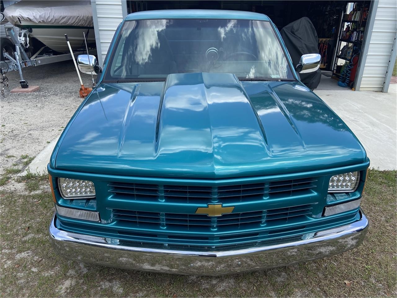 Chevrolet-1500-1994-Teal-Gray-1