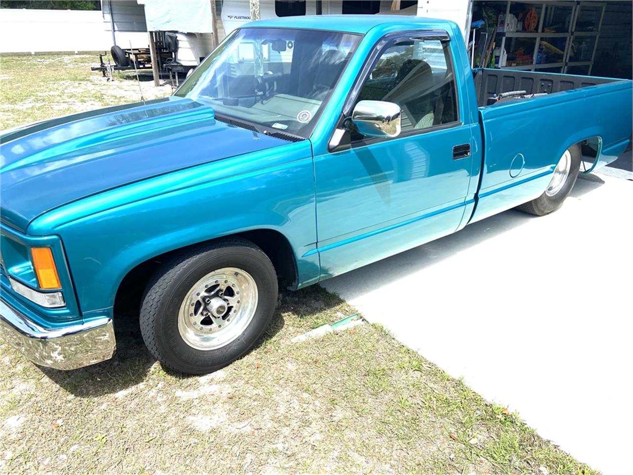 Chevrolet-1500-1994-Teal-Gray-36