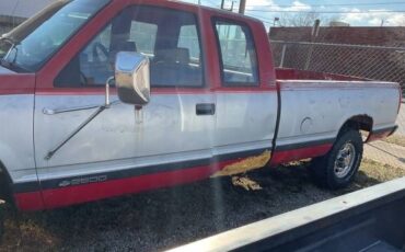 Chevrolet-2500-1992-2-Tone-RedSilver-Red-1