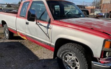 Chevrolet-2500-1992-2-Tone-RedSilver-Red-2