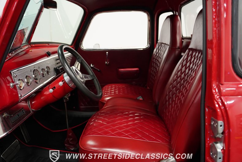 Chevrolet-3100-1949-Red-Red-32