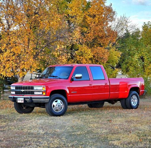 Chevrolet-3500-1993-Red-12