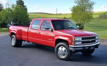 Chevrolet-3500-1993-Red-9