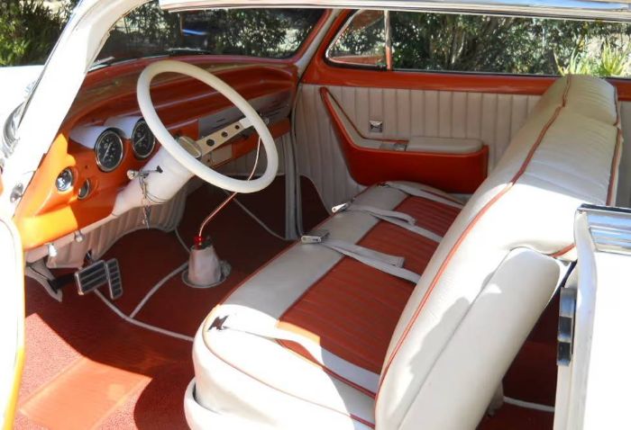 Chevrolet-Bel-air-1954-Custom-Orange-and-White-15