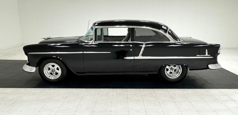 Chevrolet-Bel-air-1955-Black-Gray
