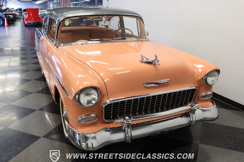 Chevrolet-Bel-air-1955-Coral-Coral-and-Gray-10