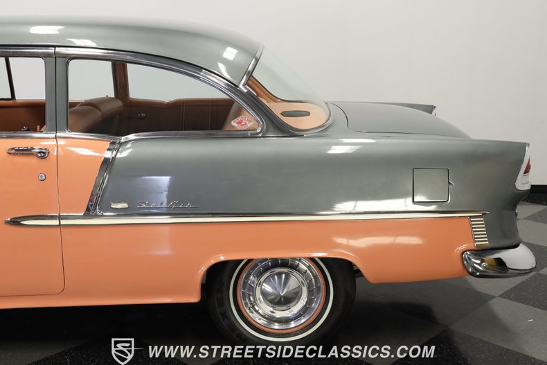 Chevrolet-Bel-air-1955-Coral-Coral-and-Gray-25