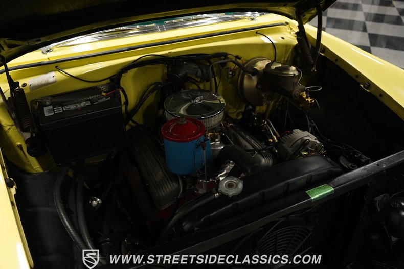 Chevrolet-Bel-air-1955-Harvest-Gold-Green-33