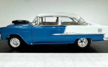 Chevrolet-Bel-air-1955-Medium-Blue-Metallic-White-1