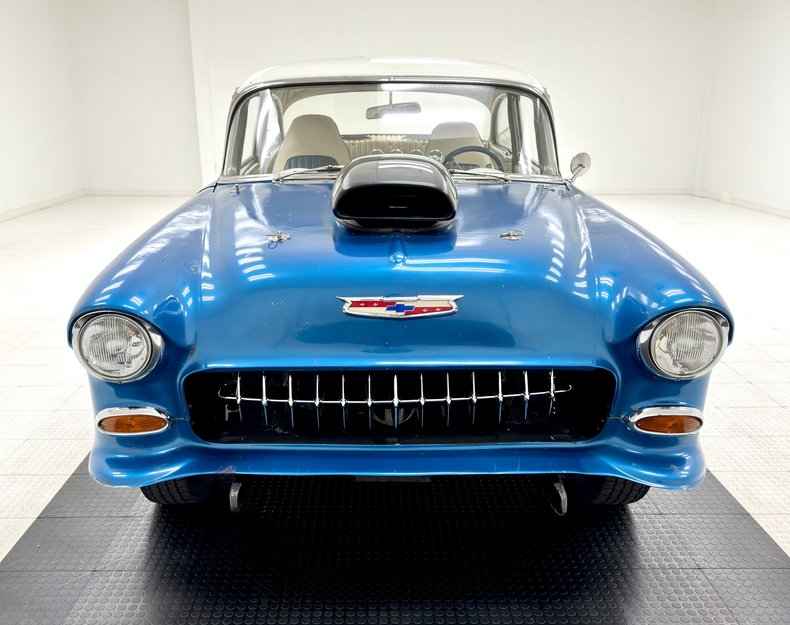 Chevrolet-Bel-air-1955-Medium-Blue-Metallic-White-17