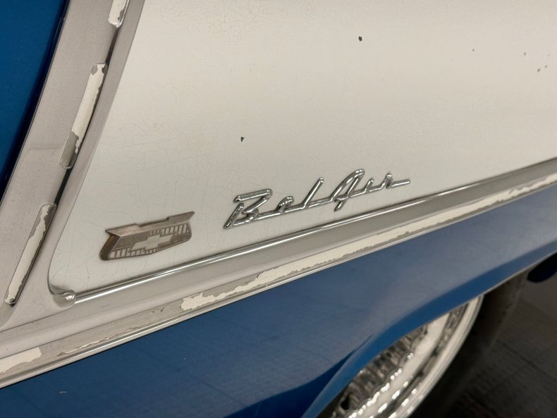 Chevrolet-Bel-air-1955-Medium-Blue-Metallic-White-24