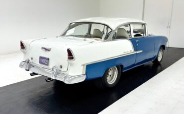 Chevrolet-Bel-air-1955-Medium-Blue-Metallic-White-4