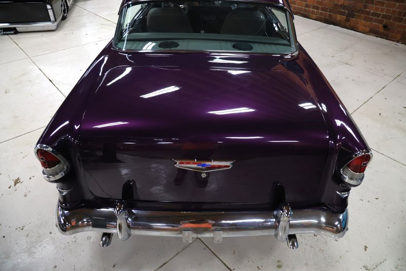 Chevrolet-Bel-air-1955-Purple-Metallic-Gray-45