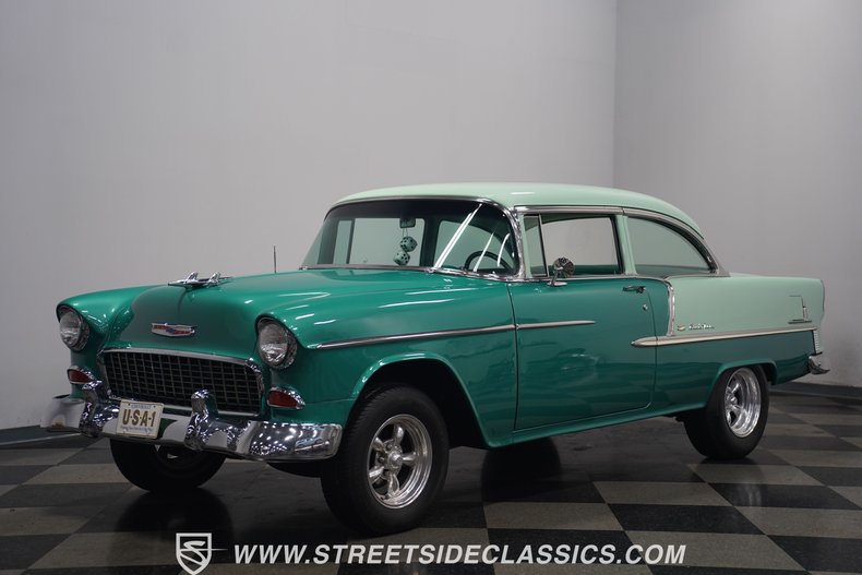 Chevrolet-Bel-air-1955-Sea-Mist-Green-Green-5