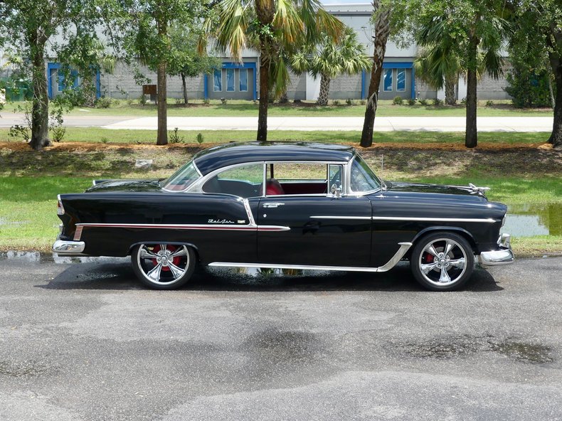 Chevrolet-Bel-air-1955-Tuxedo-Black-Red-32