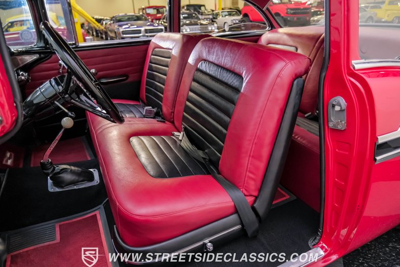 Chevrolet-Bel-air-1956-Red-Black-40