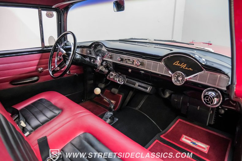 Chevrolet-Bel-air-1956-Red-Black-44