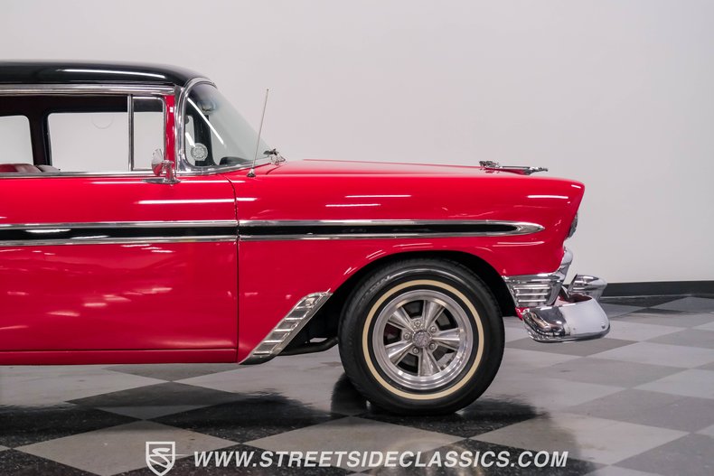 Chevrolet-Bel-air-1956-Red-Black-48