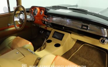 Chevrolet-Bel-air-1957-Black-Saddle-Tan-11