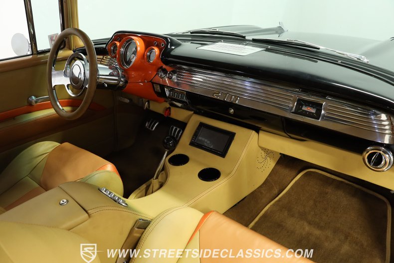 Chevrolet-Bel-air-1957-Black-Saddle-Tan-11