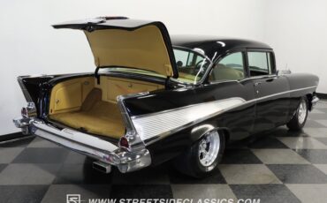 Chevrolet-Bel-air-1957-Black-Saddle-Tan-16
