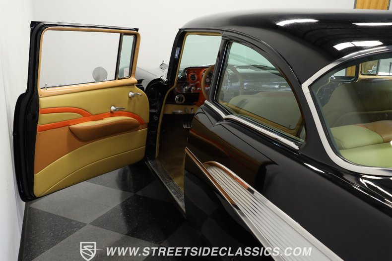 Chevrolet-Bel-air-1957-Black-Saddle-Tan-36