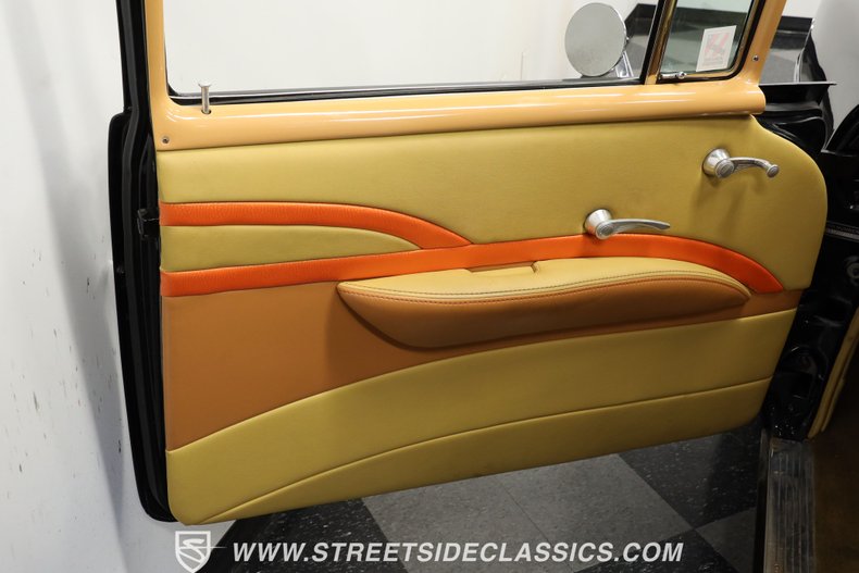 Chevrolet-Bel-air-1957-Black-Saddle-Tan-37