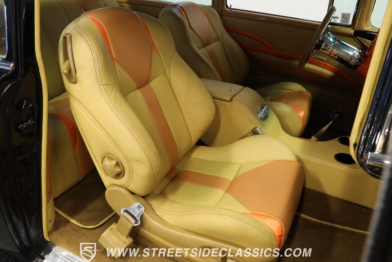 Chevrolet-Bel-air-1957-Black-Saddle-Tan-47