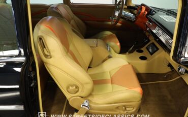 Chevrolet-Bel-air-1957-Black-Saddle-Tan-48
