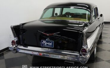 Chevrolet-Bel-air-1957-Black-Saddle-Tan-8