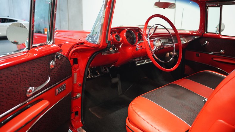 Chevrolet-Bel-air-1957-Matador-Red-Black-27