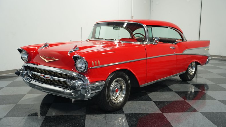 Chevrolet-Bel-air-1957-Matador-Red-Black-28