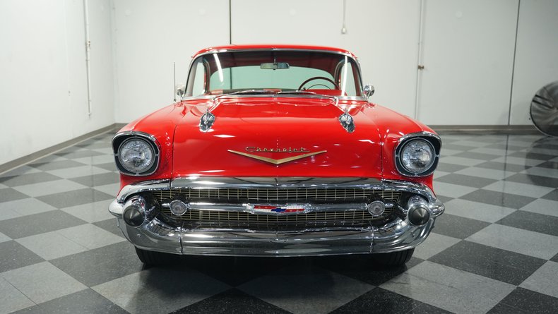 Chevrolet-Bel-air-1957-Matador-Red-Black-35