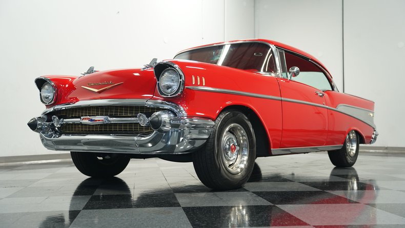 Chevrolet-Bel-air-1957-Matador-Red-Black-39