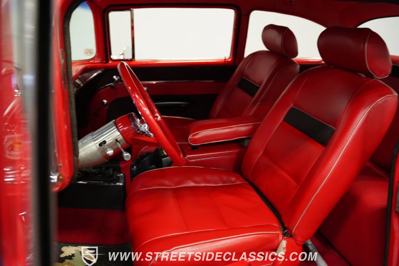Chevrolet-Bel-air-1957-Red-Red-43