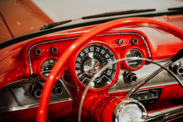 Chevrolet-Bel-air-1957-Red-Red-vinyl-18