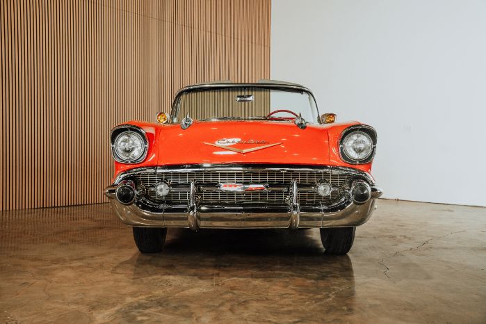 Chevrolet-Bel-air-1957-Red-Red-vinyl-20