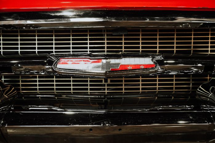 Chevrolet-Bel-air-1957-Red-Red-vinyl-40