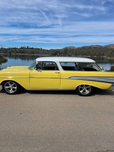 Chevrolet-Bel-air-1957-YellowWhite-Black-Vinyl-6